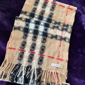 100% Authentic Real Burberry Scarf
